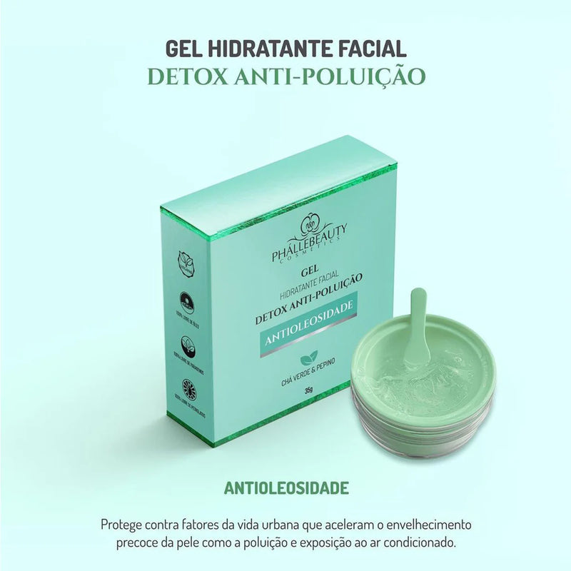 Kit Cuidado Facial Anti-oleosidade 6 Itens - PhálleBeauty